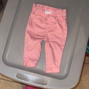 5/$25 PINK FIRST IMPRESSIONS PANTS/JEANS